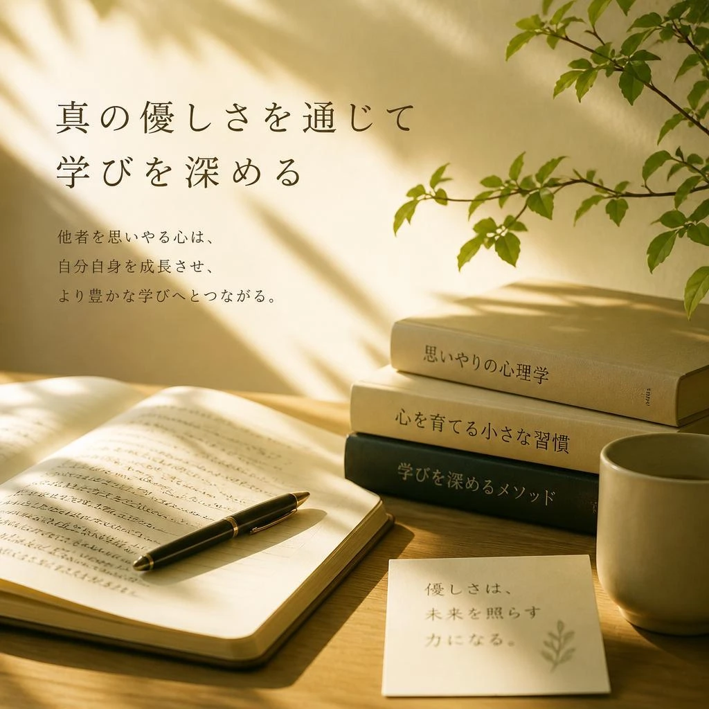 真の優しさを通じて学びを深める